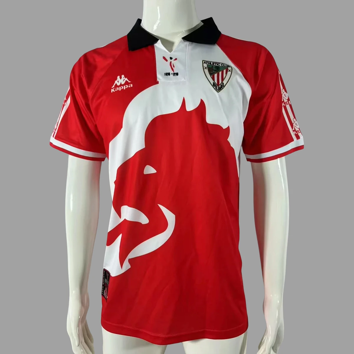 97/98 Athletic Club Bilbao Centenary Retro Soccer Jersey