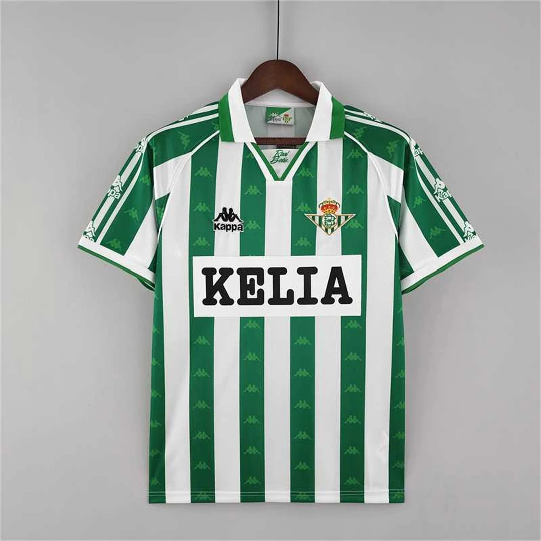 96/97 Real Betis Home Retro Soccer Jersey