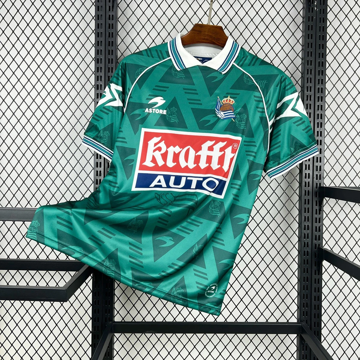 95/96 Real Sociedad Away Retro Soccer Jersey