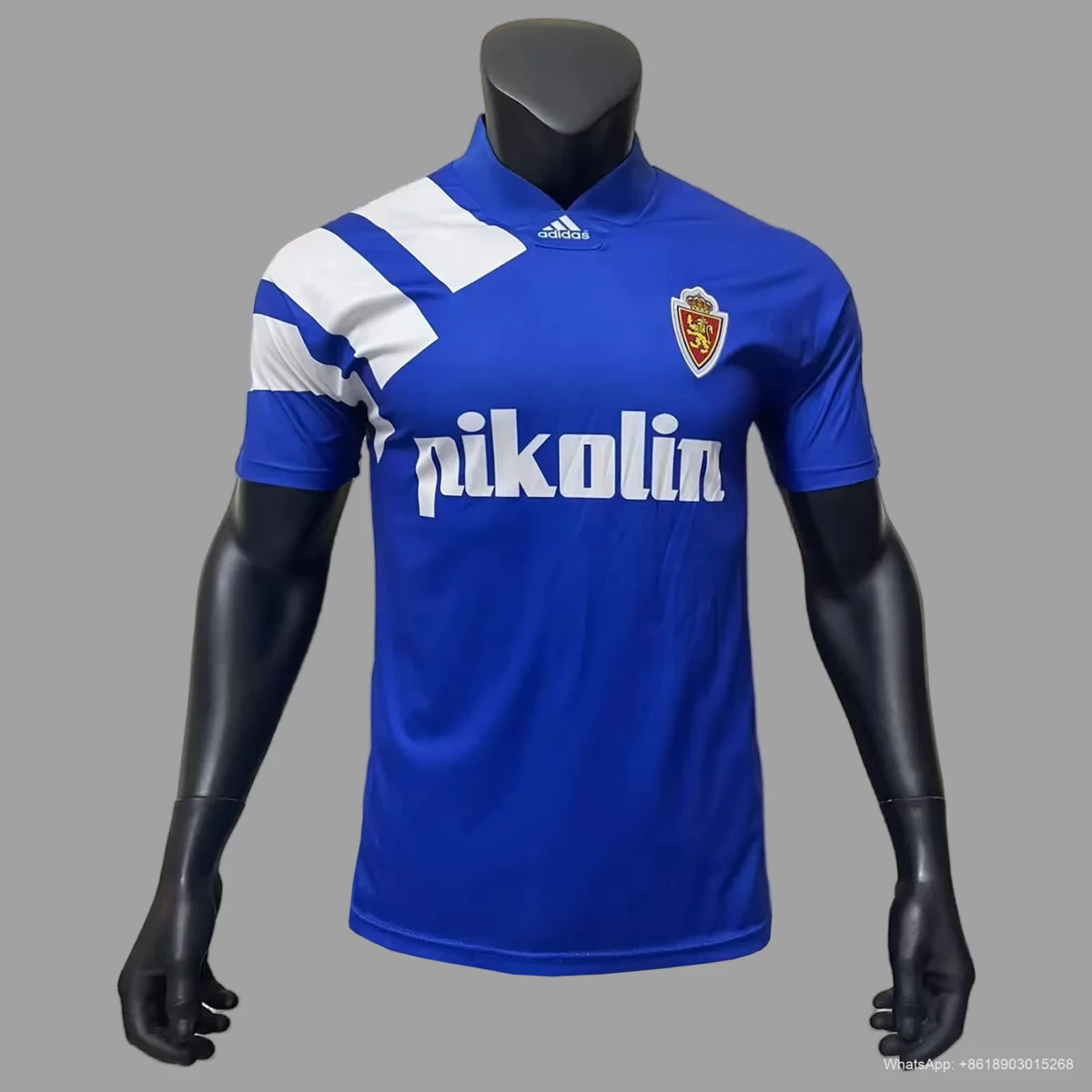 92/93 Real Zaragoza away Retro soccer jersey