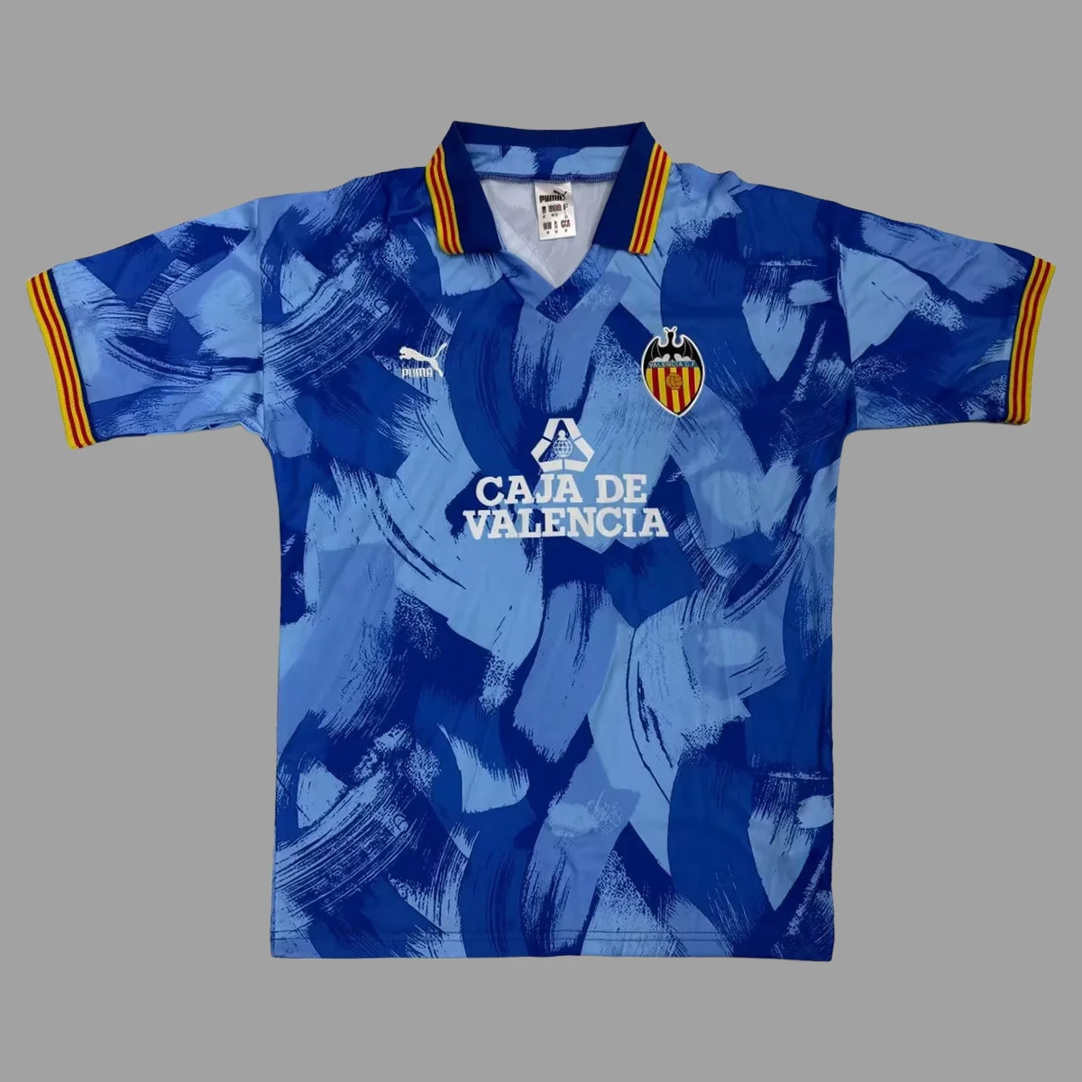 90/91 Valencia Away Retro Soccer Jersey
