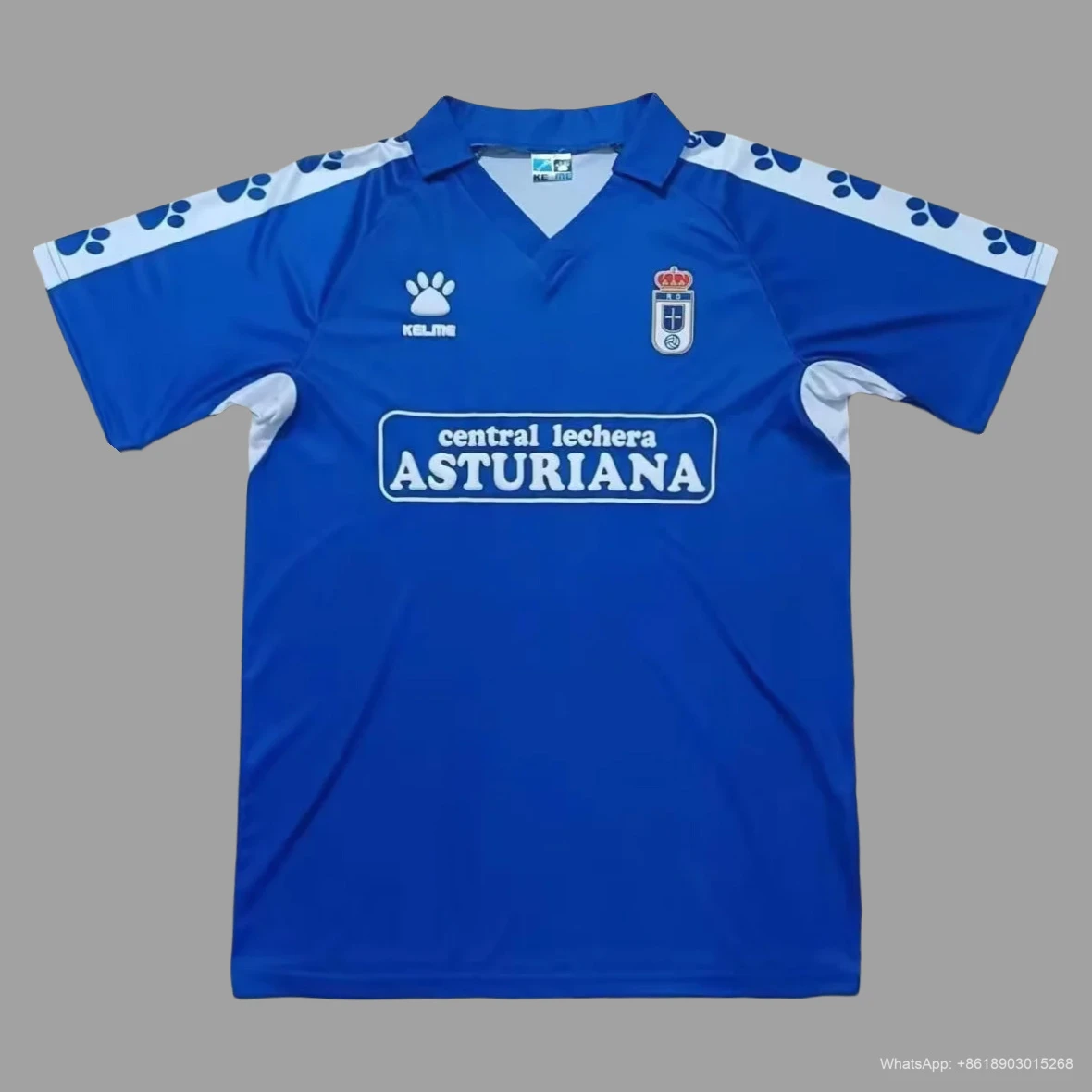 90/91 Real Oviedo Home Retro Soccer Jersey