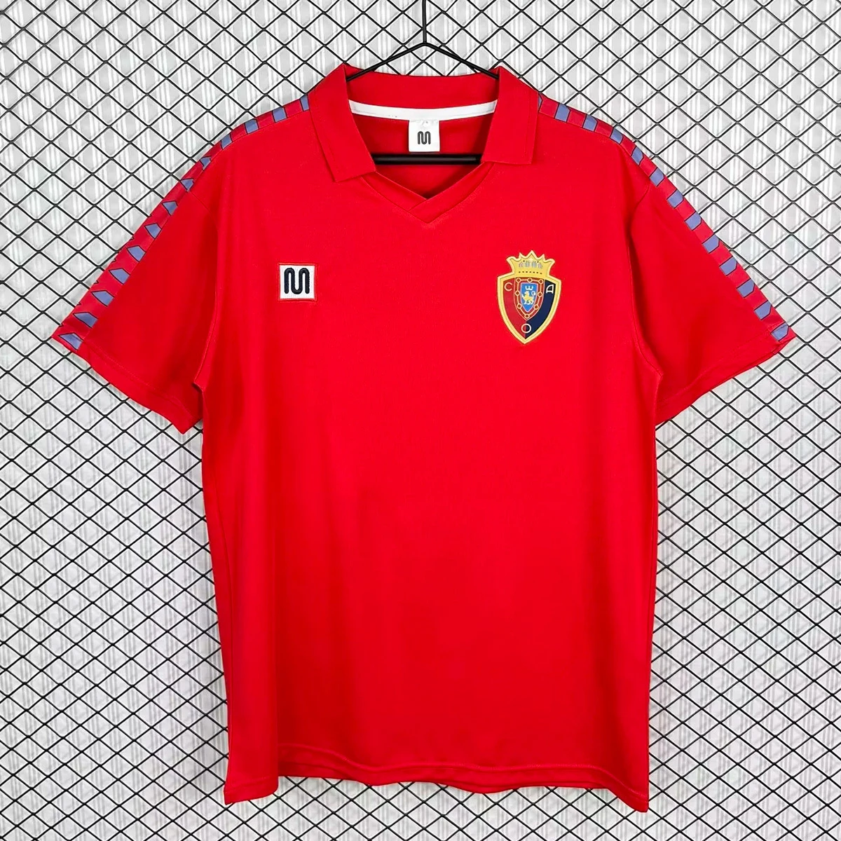 83/84 Osasuna Home Retro Soccer Jersey