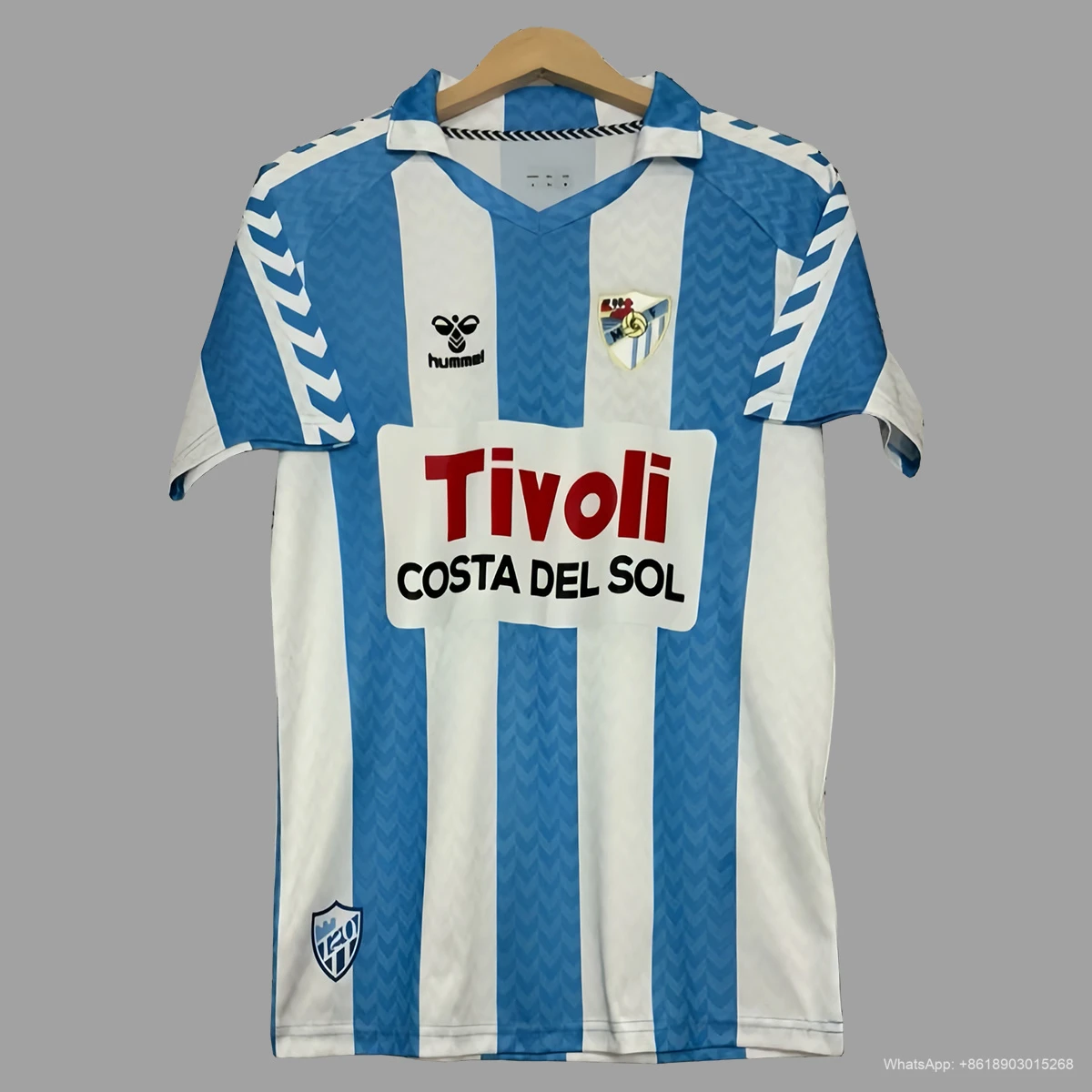 2024 Malaga 120 years anniversary soccer jersey