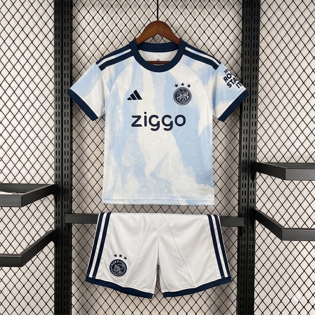 26/27 Ajax Third Kids Soccer Jersey Size 16-28