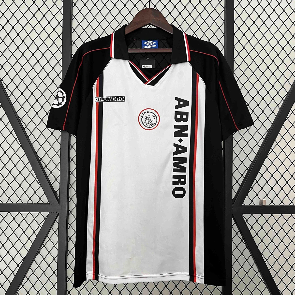 98/99 Ajax Away Retro Soccer Jersey