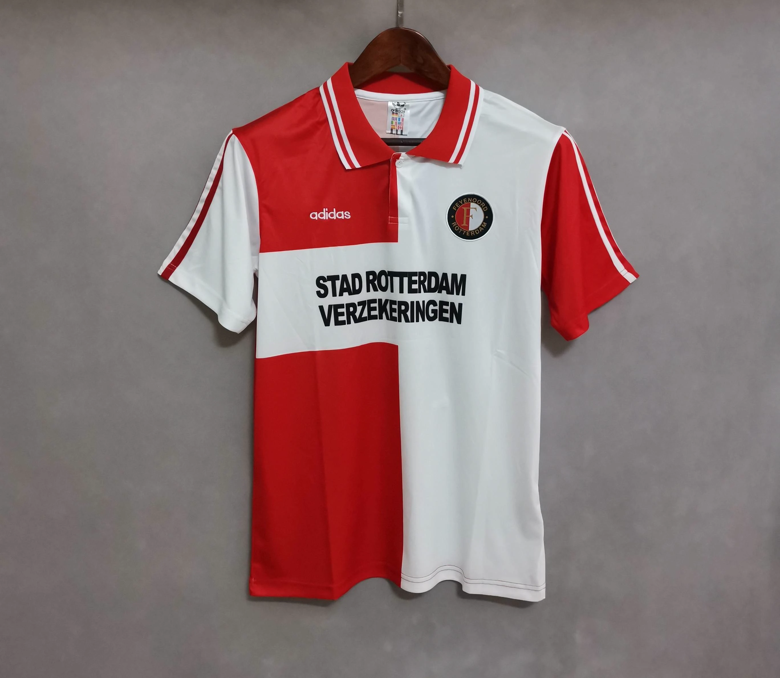 94/96 Feyenoord Home Retro Soccer Jersey