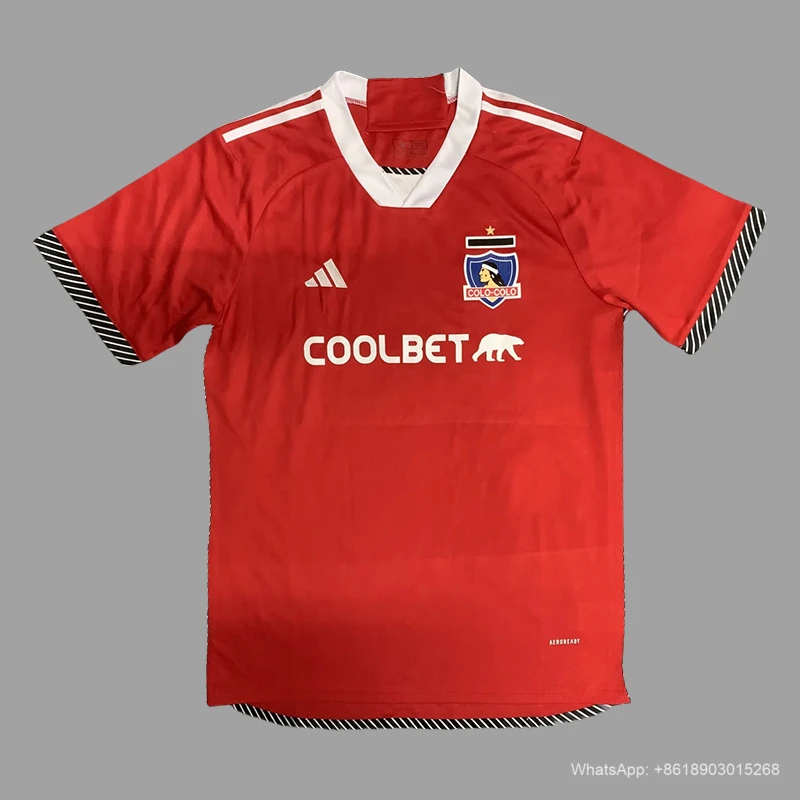 24/25 colo colo third red soccer jersey