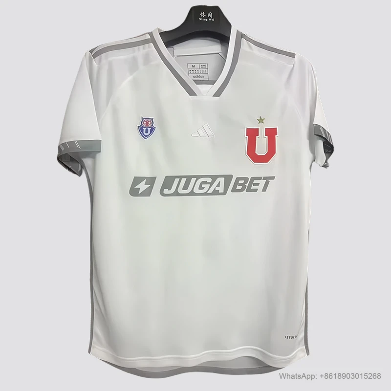 24/25 Universidad de Chile away white soccer jersey yupoo
