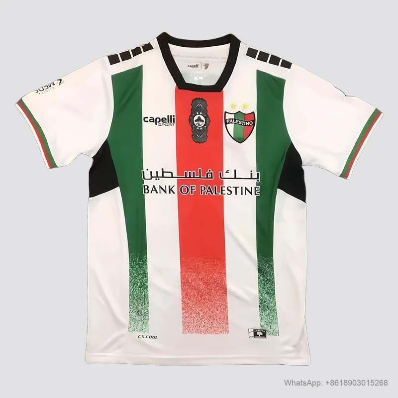 24/25 Palestino Deportivo home soccer jersey yupoo