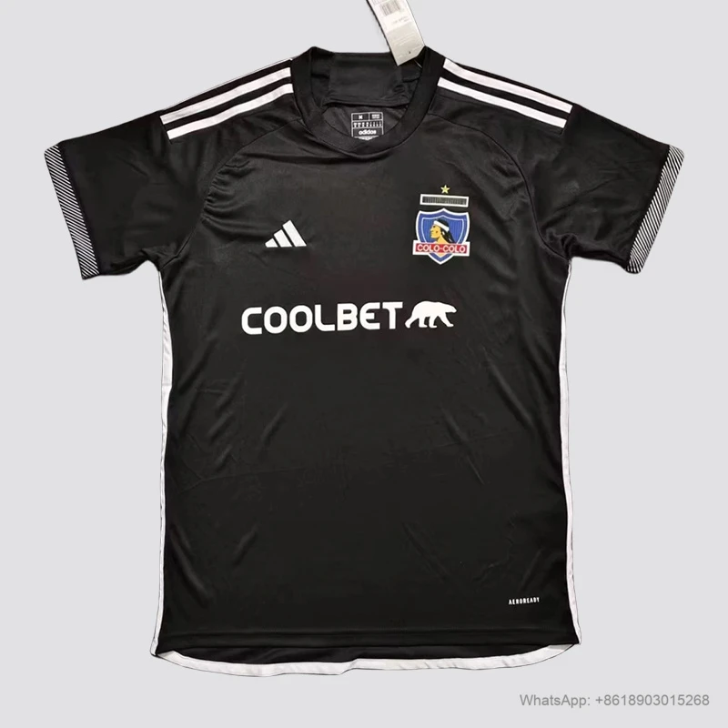 24/25 Colo-Colo away black soccer jersey yupoo