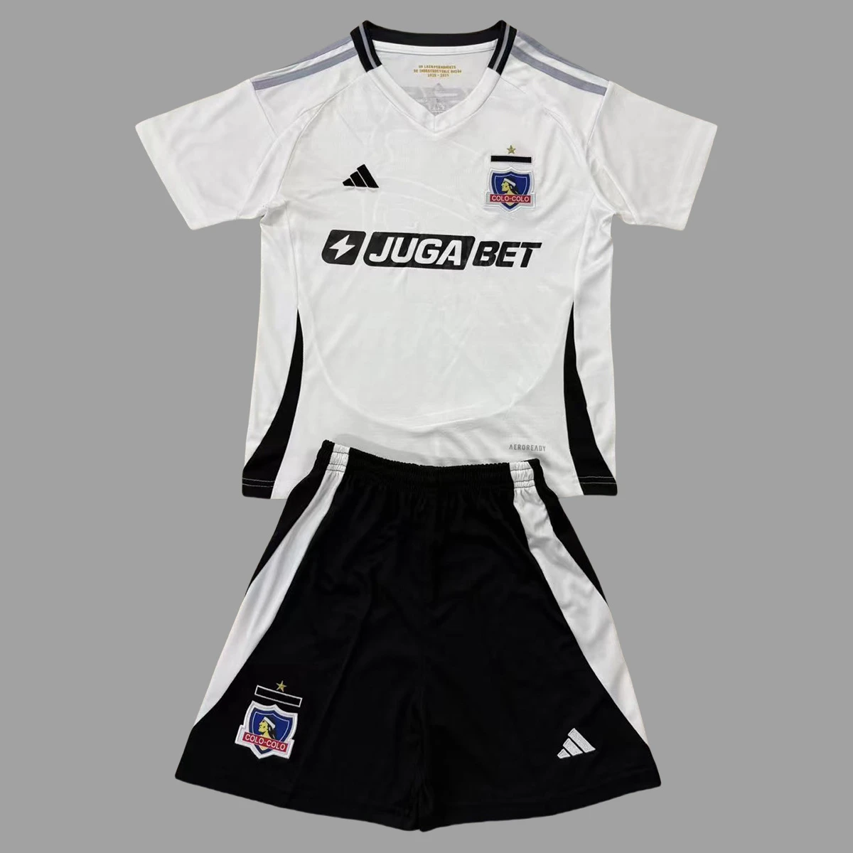 2025 Colo-Colo Home Kids Soccer Jersey Size 16-28