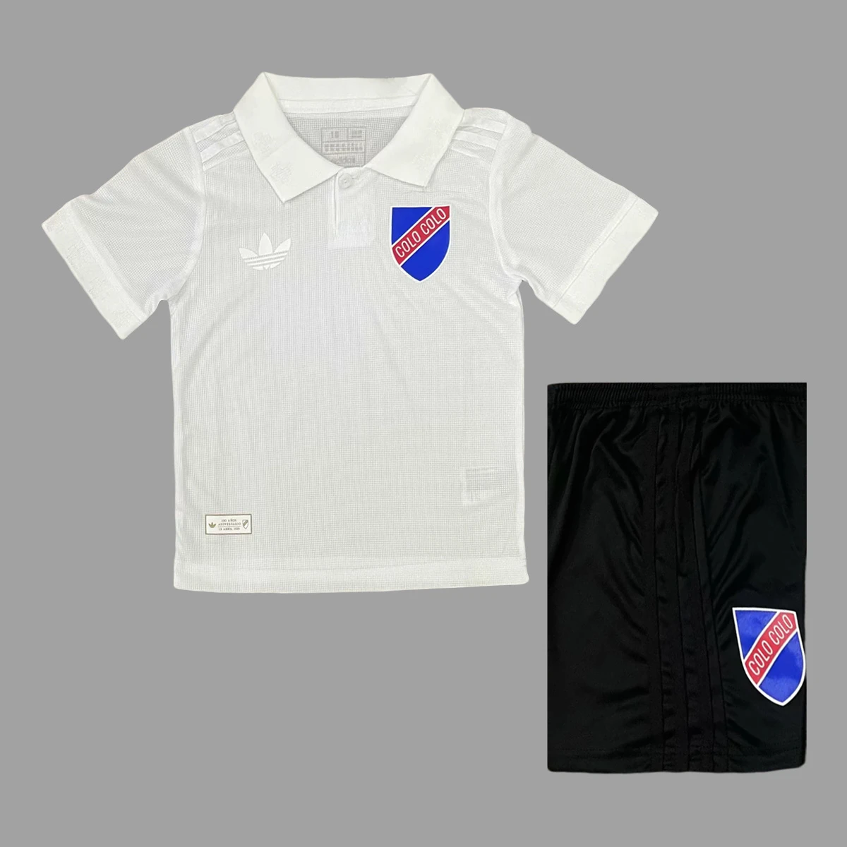 2025 Colo Colo Centenary 100 Years Anniversary Kids Soccer Jersey Size 16-28