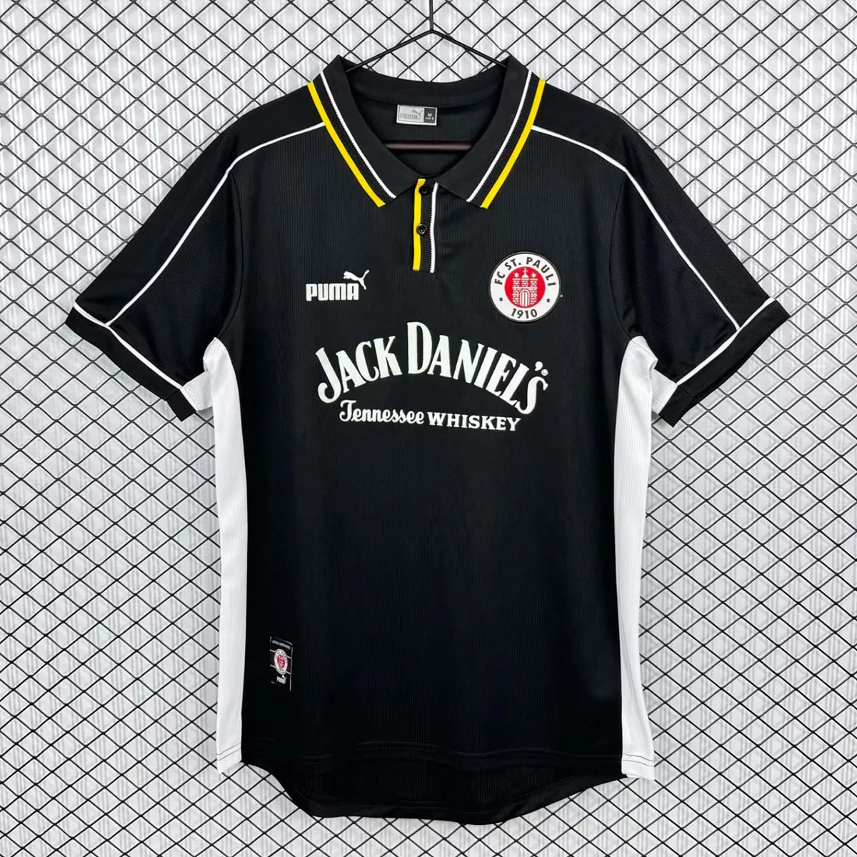 99/00 St. Pauli Away Retro Soccer Jersey