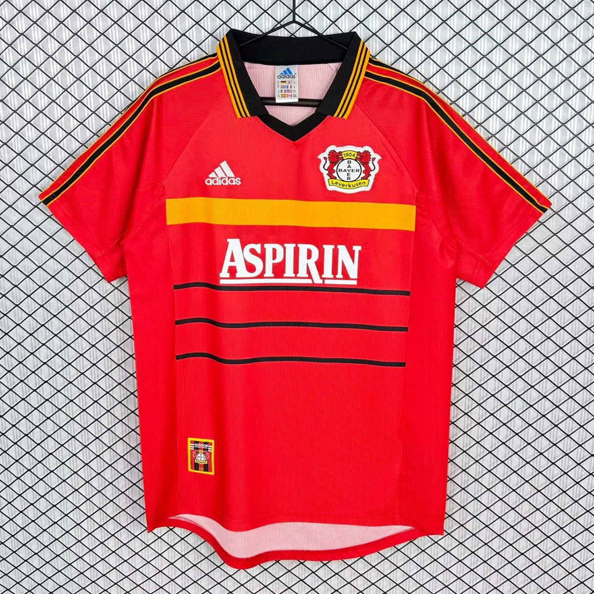 99/00 Leverkusen Home Retro Soccer Jersey