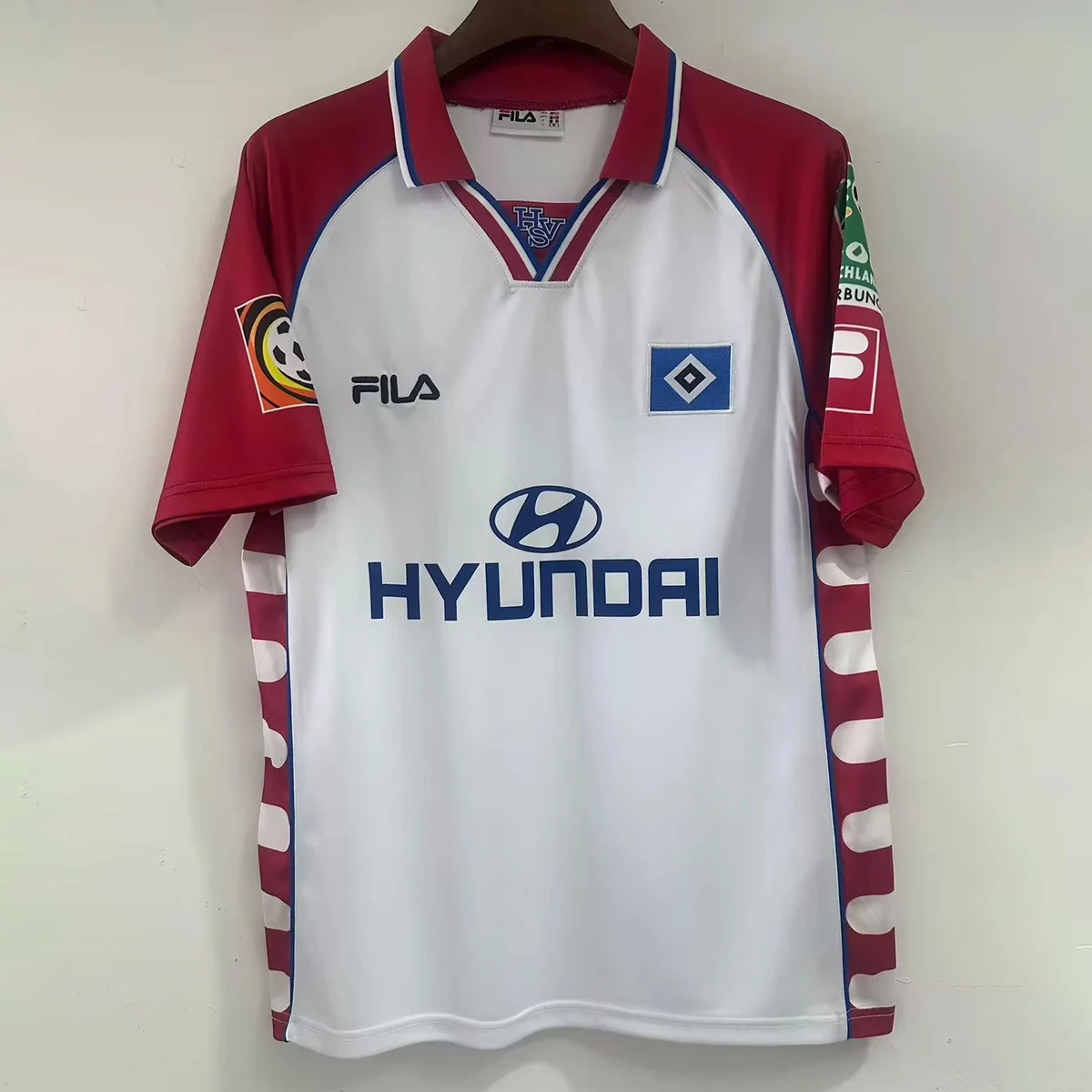 99/00 Hamburger Home Retro Soccer Jersey