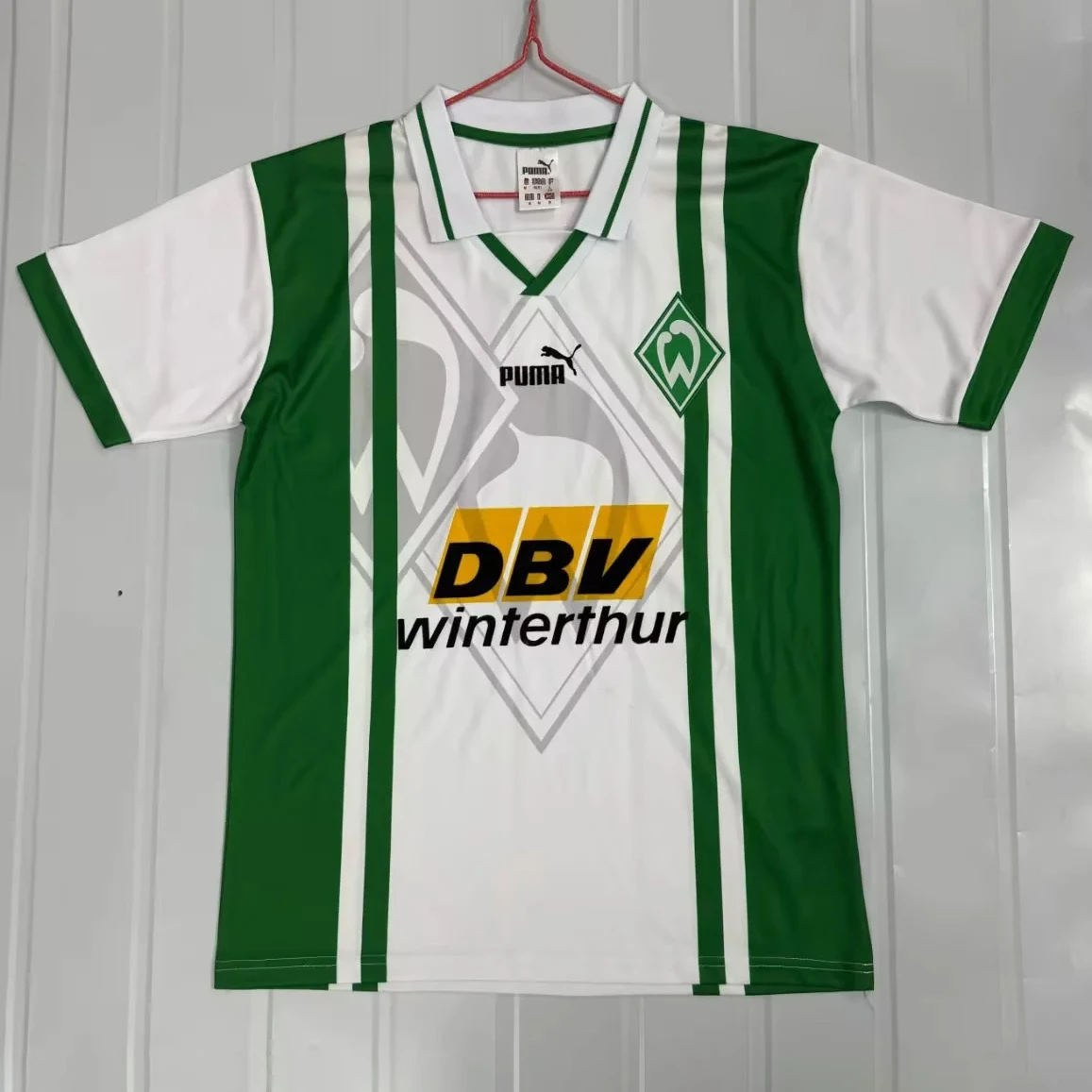 96/97 Werder Bremen Home Retro Soccer Jersey