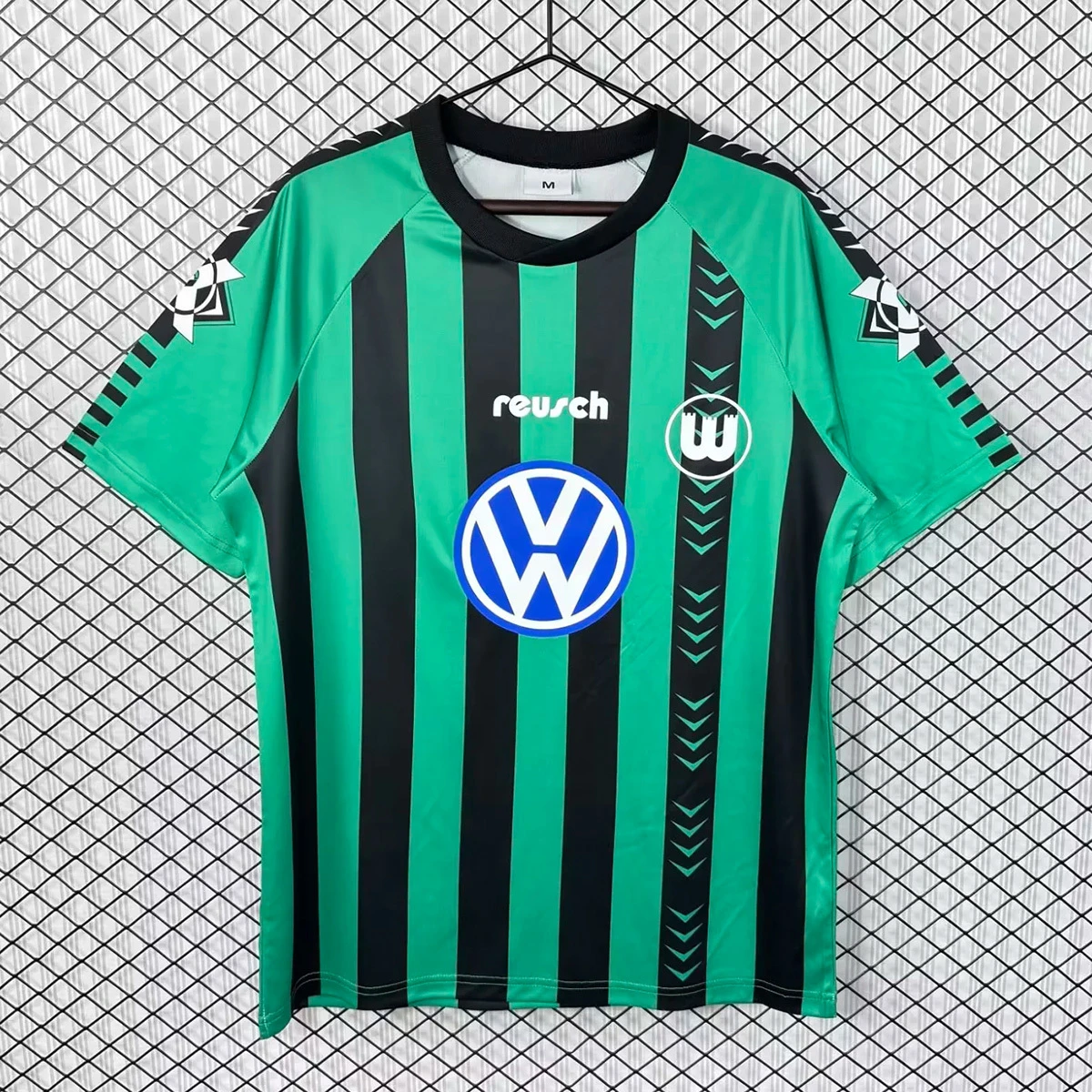 94/96 Wolfsburg Away Retro Soccer Jersey