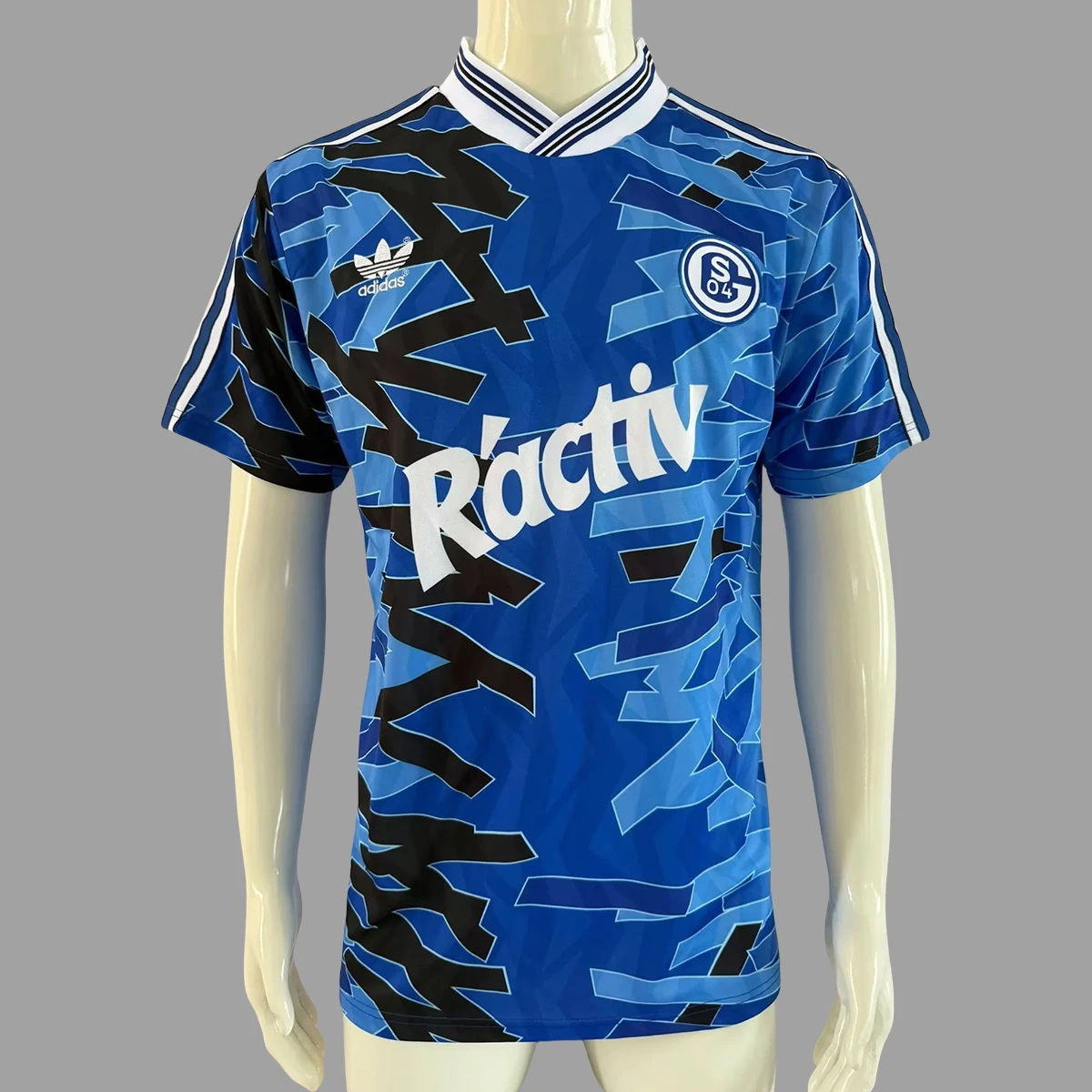 92/93 Schalke 04 Home Retro Soccer Jersey