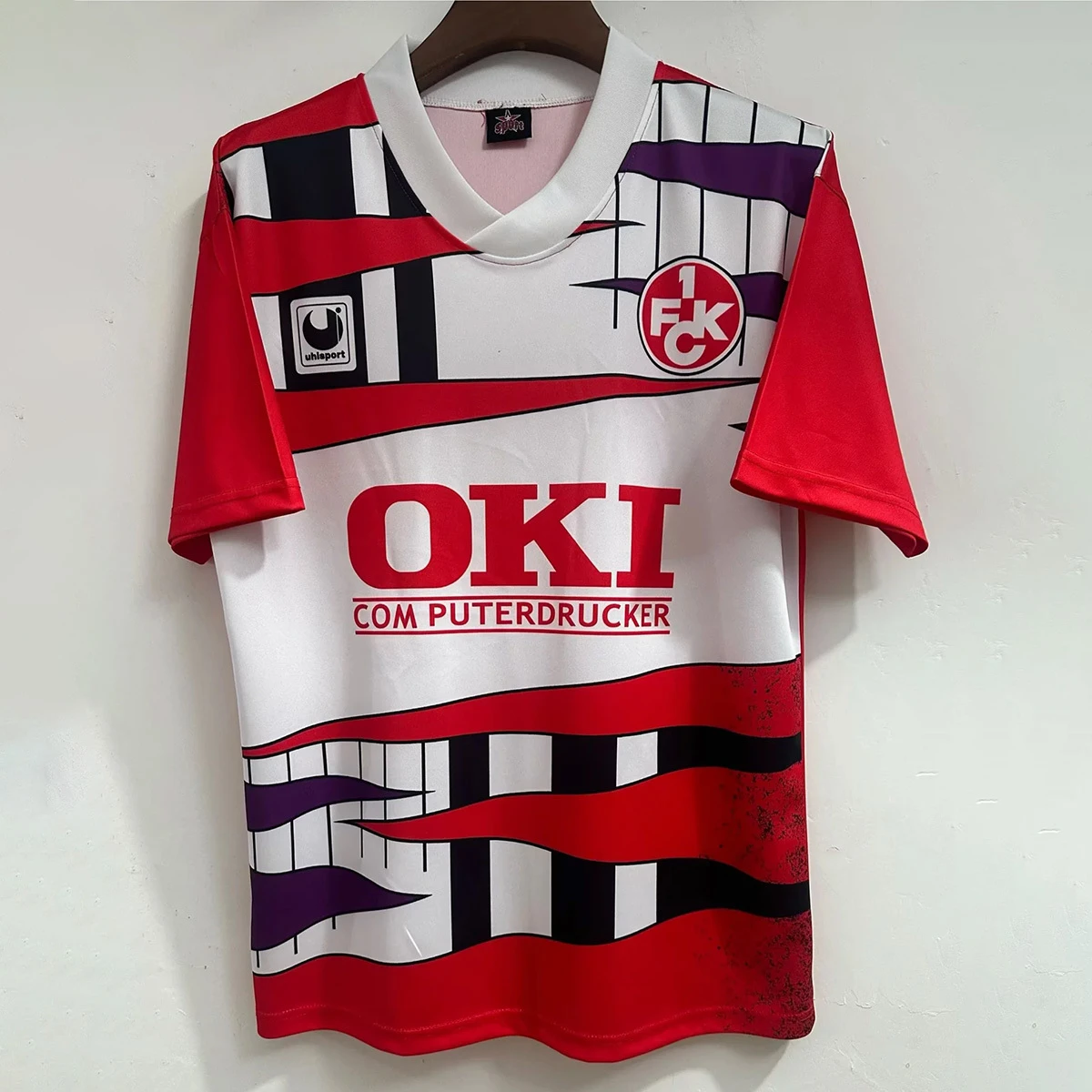 92/93 Kaiserslautern Home Retro Soccer Jersey