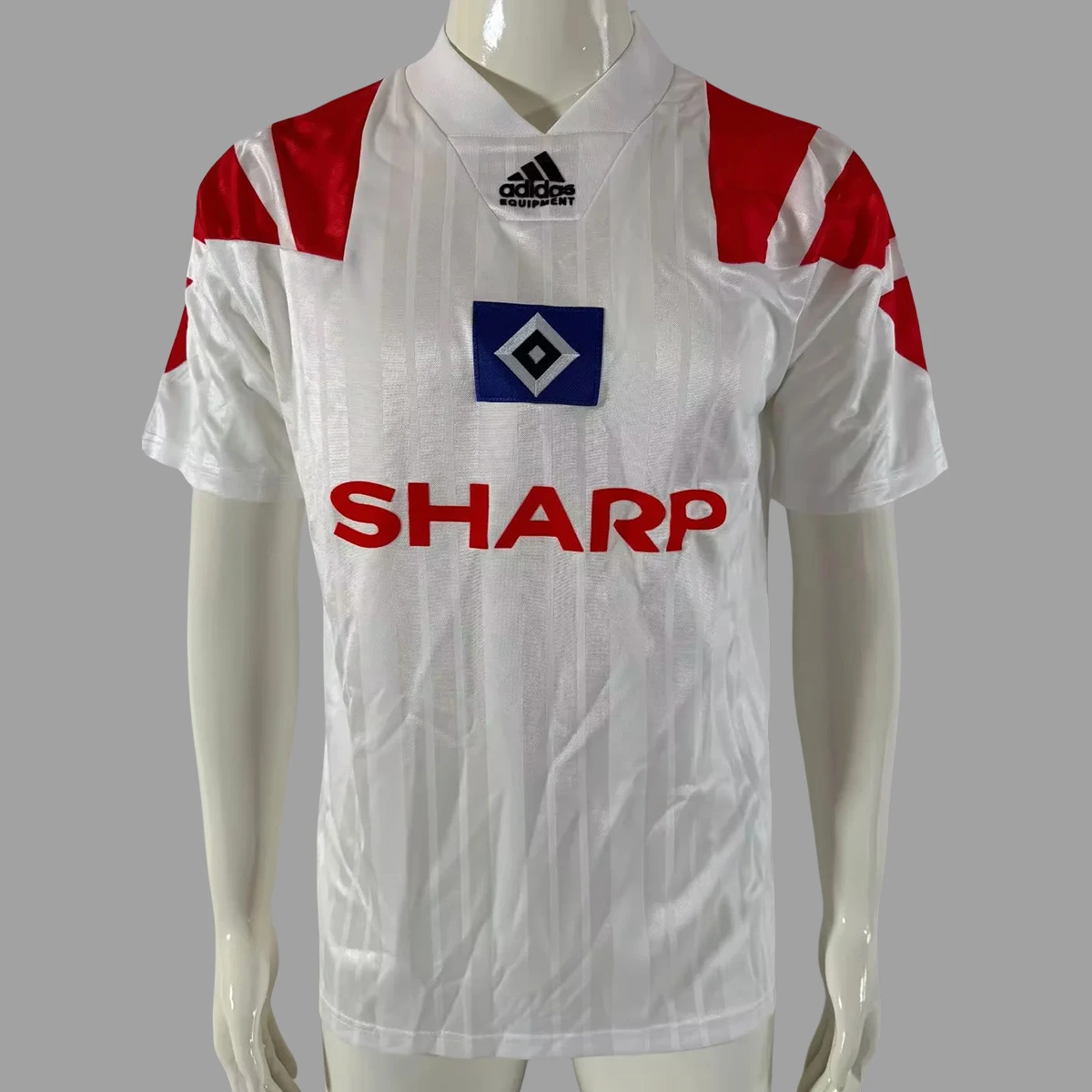 92/93 Hamburger Home Retro Soccer Jersey