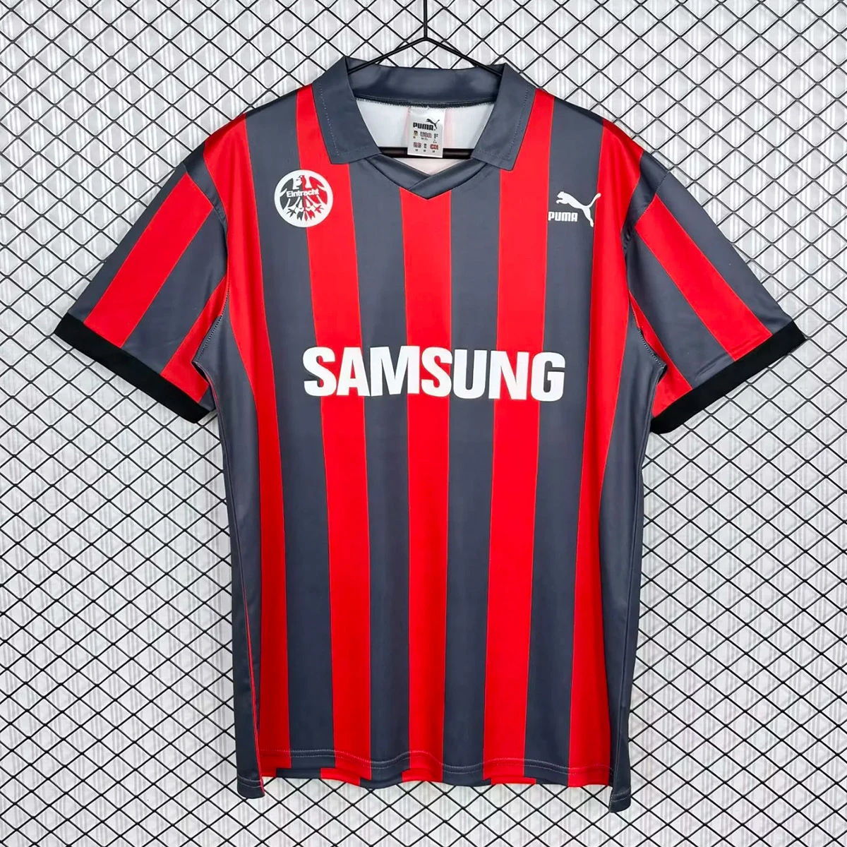 91/92 Frankfurt Home Retro Soccer Jersey