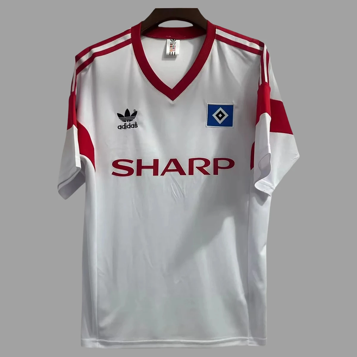 88/89 Hamburger Home Retro Soccer Jersey