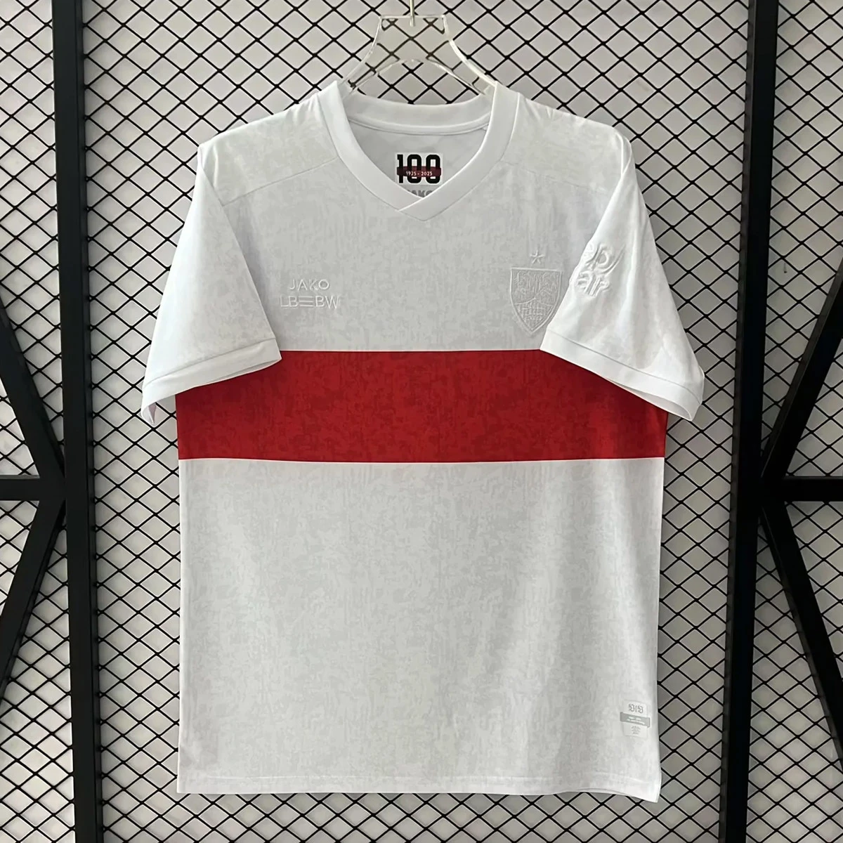 25/26 Stuttgart 100 Years Of Chest Band Special Soccer Jersey