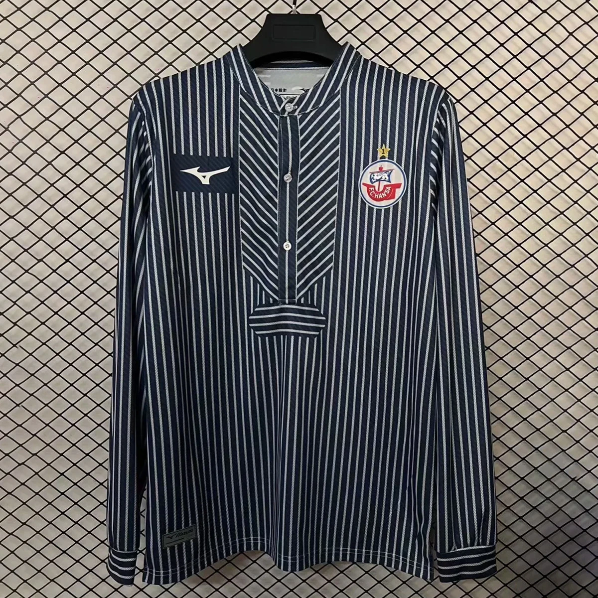 25/26 Hansa Rostock 50 Years Anniversary Long Sleeve Soccer Jersey
