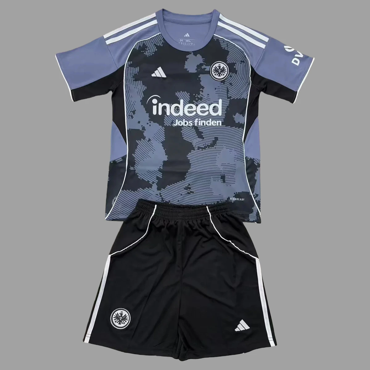 25/26 Frankfurt Third Kids Soccer Jersey Size 16-28