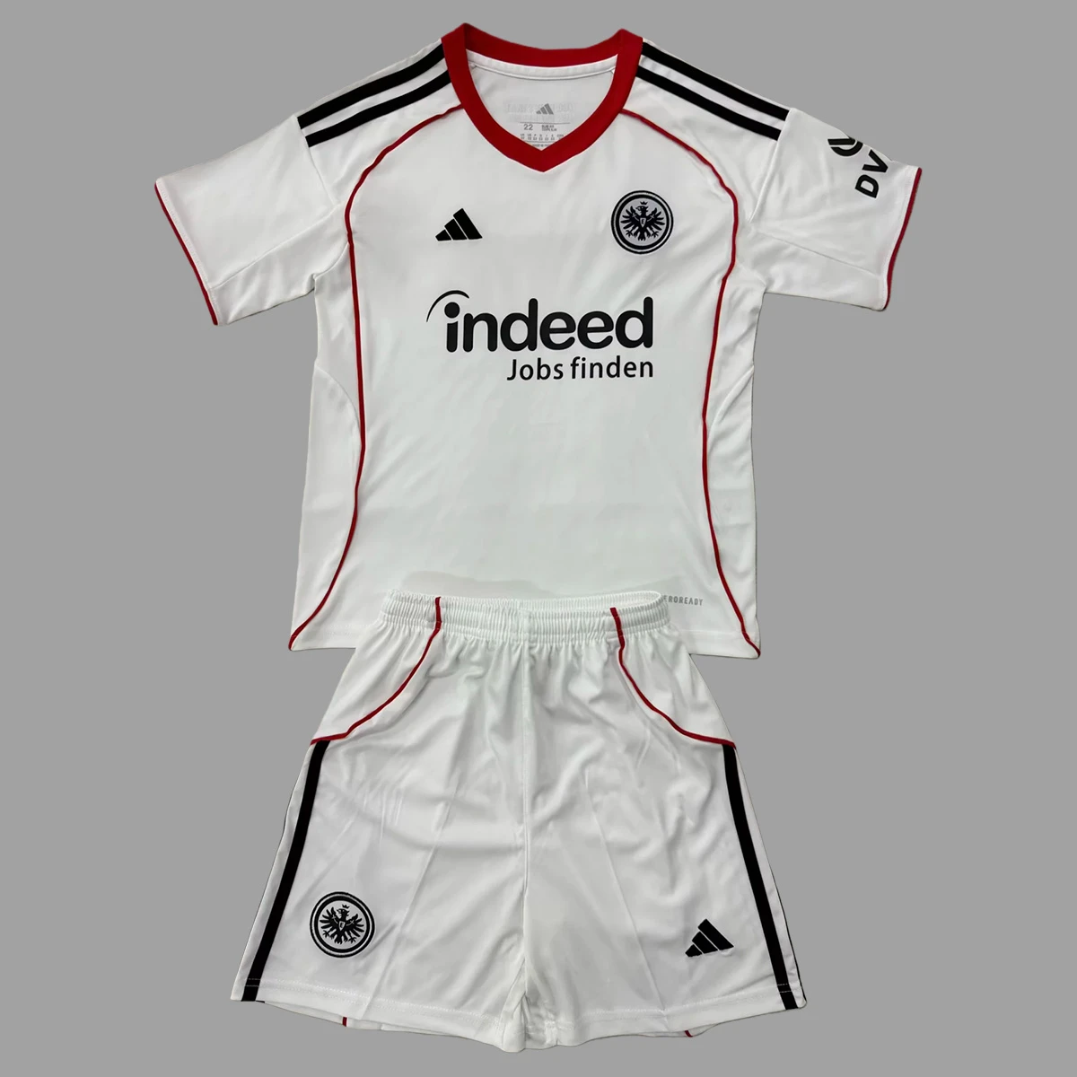 25/26 Frankfurt Away Kids Soccer Jersey Size 16-28