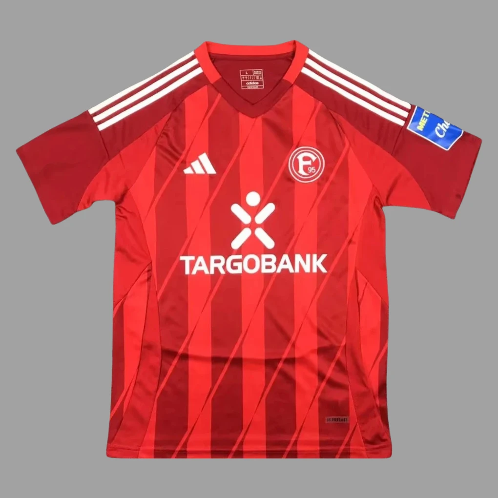 24/25 Dusseldorf Home Soccer Jersey