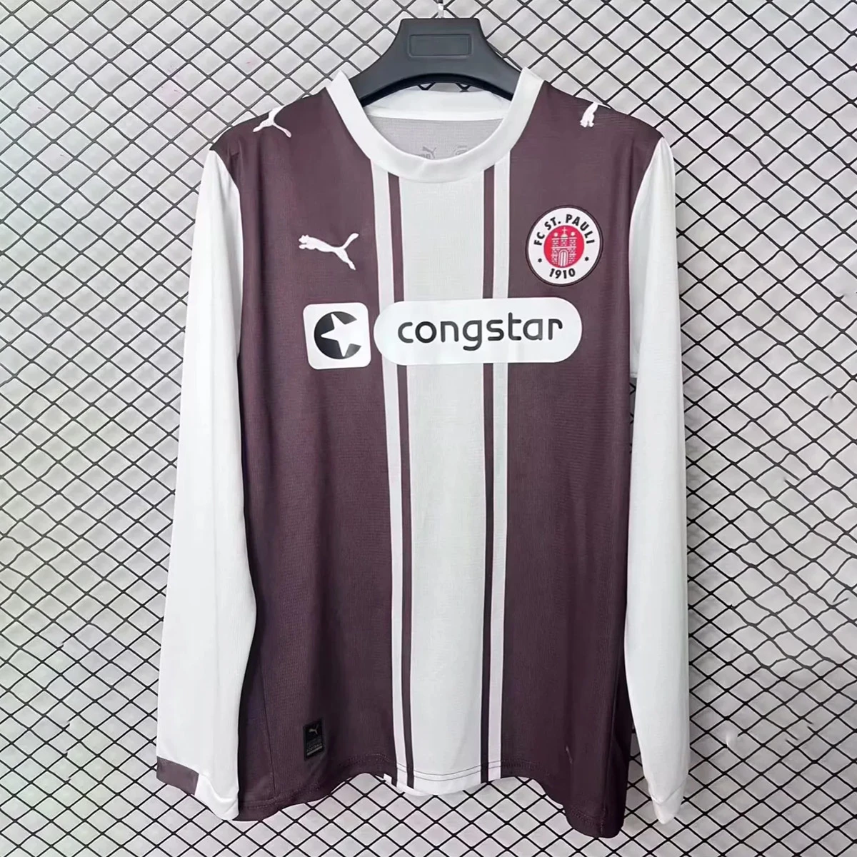 2026 St. Pauli Sondertrikot Special Version Long Sleeve Soccer Jersey