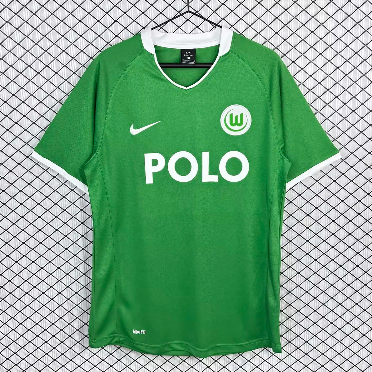 08/09 Wolfsburg Home Retro Soccer Jersey