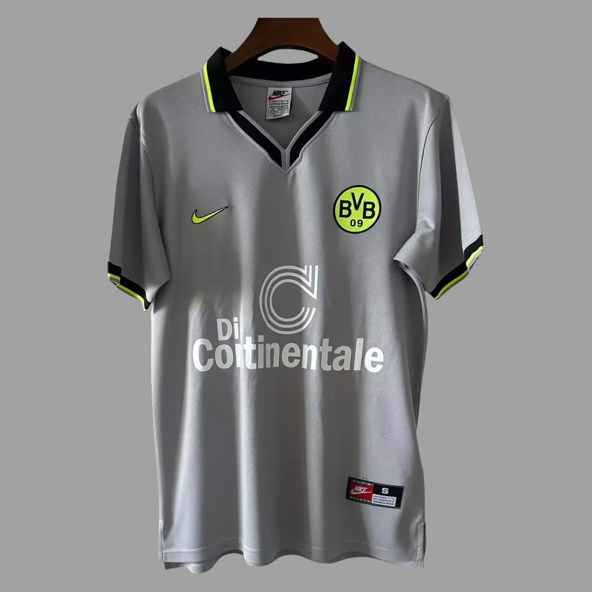 97/98 Dortmund Away Retro Soccer Jersey