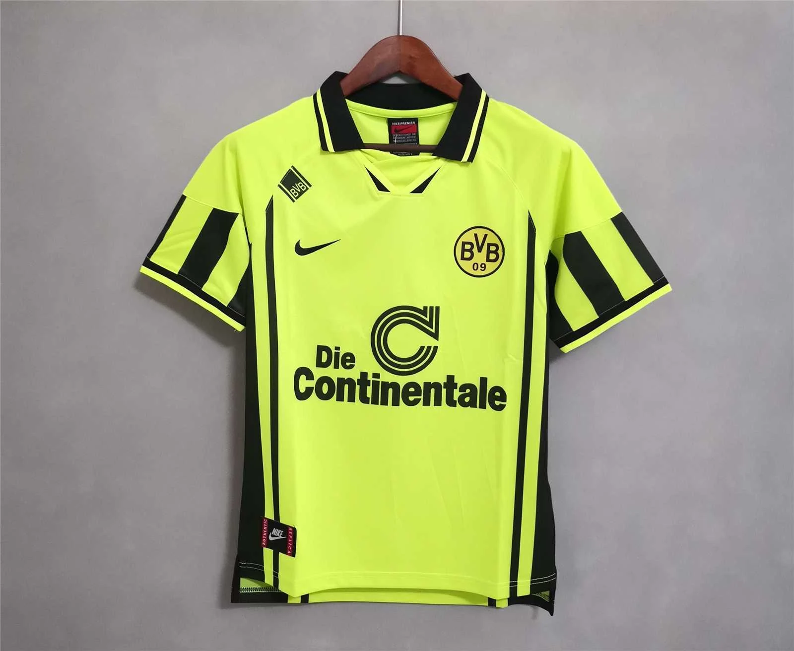 96/97 Dortmund Home Retro Soccer Jersey