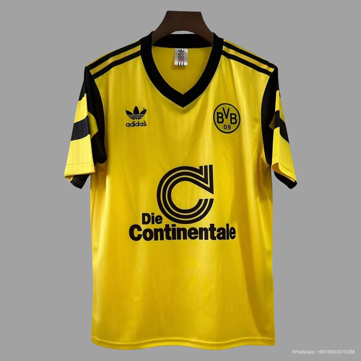 89/90 Dortmund Anniversary Retro Soccer Jersey
