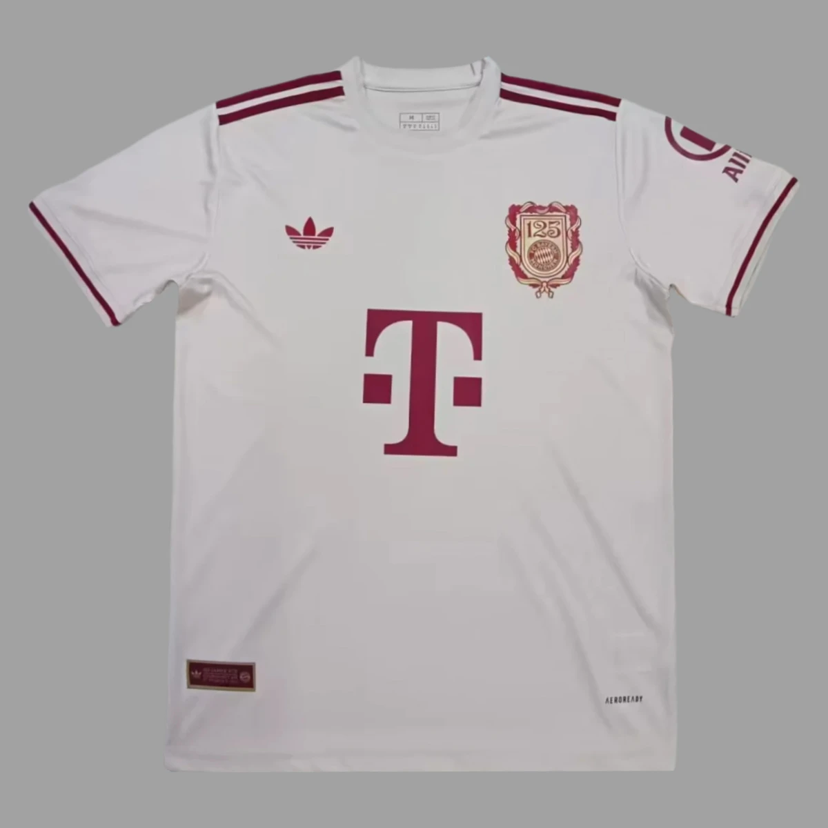 2025 Bayern Munich 125 Years Anniversary White Soccer Jersey