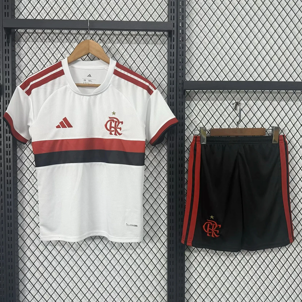 2026 Flamengo Away Kids Soccer Jersey Size 16-28