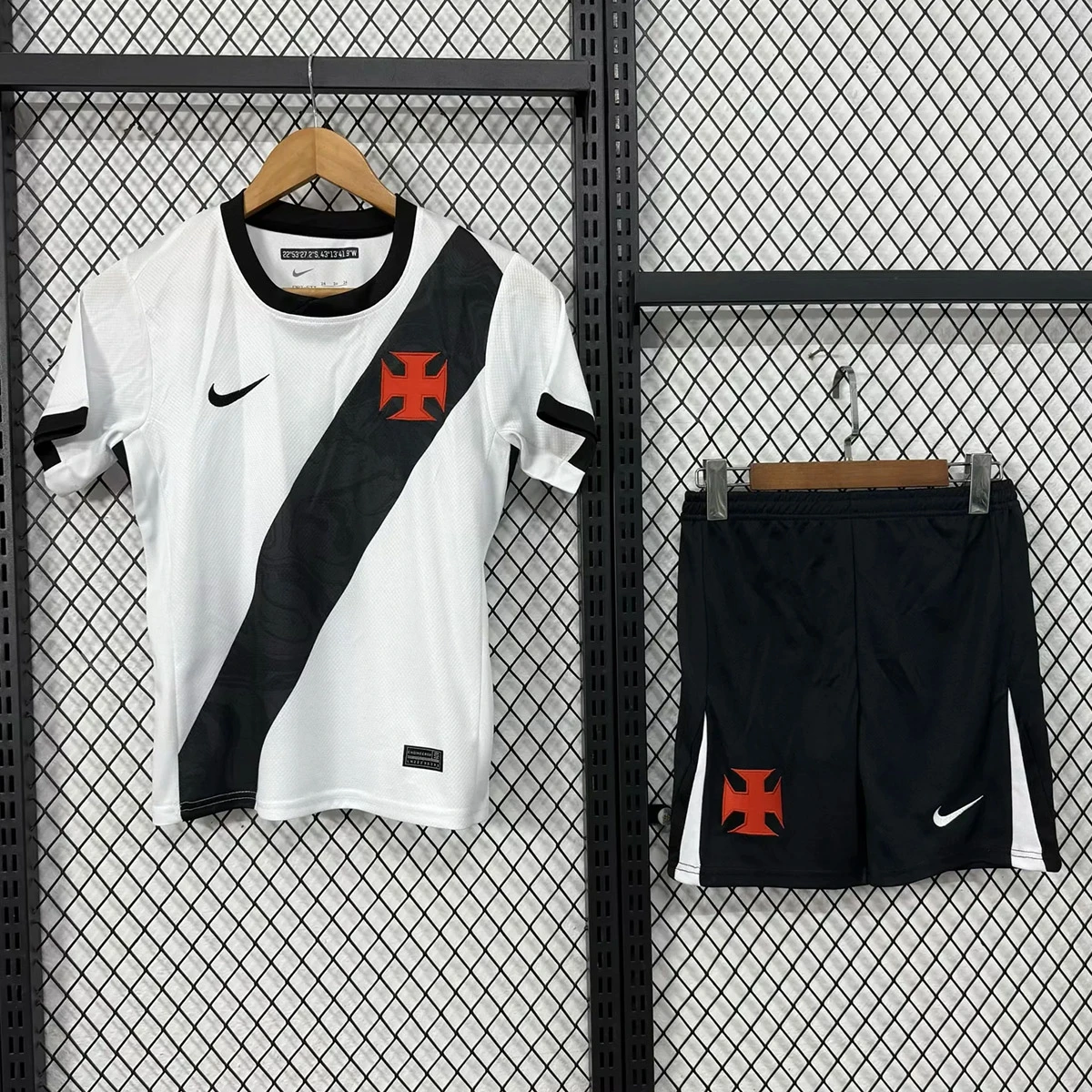 2026 Da Gama Away Kids Soccer Jersey Size 16-28