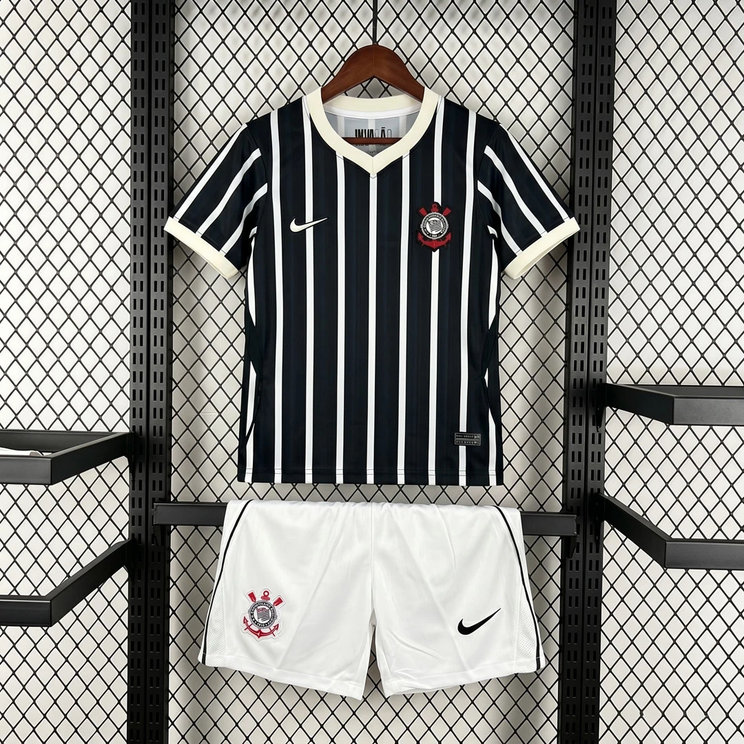 2026 Corinthians Away Kids Soccer Jersey Size 16-28