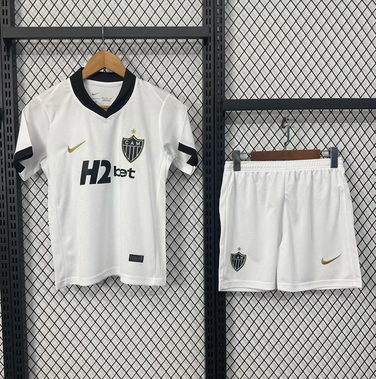 2026 Atletico Mineiro Away Kids Soccer Jersey Size 16-28