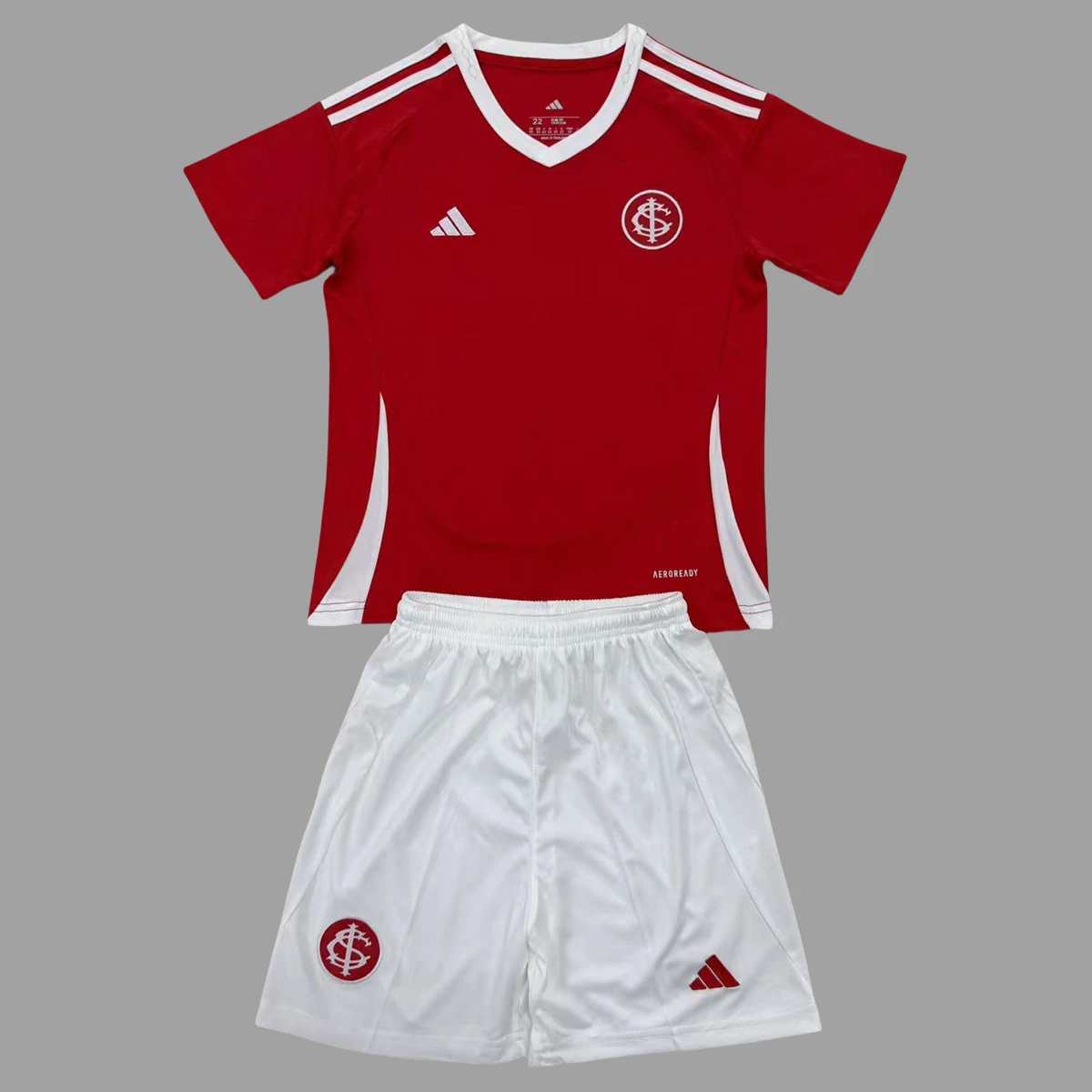 2025 Sport Club Internacional Home Kids Soccer Jersey Size 16-28