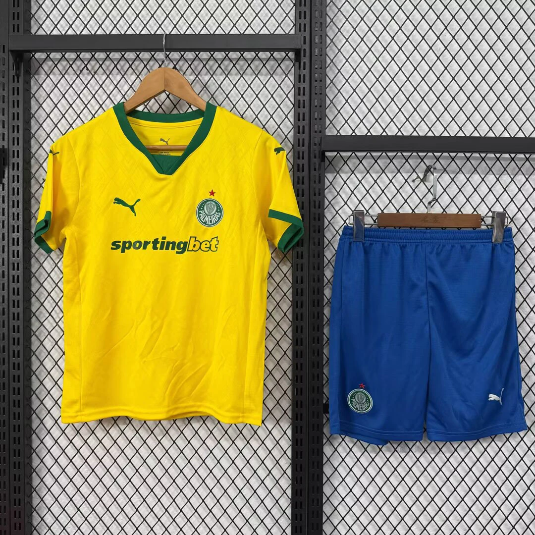 2025 Palmeiras Third Kids Soccer Jersey Size 16-28