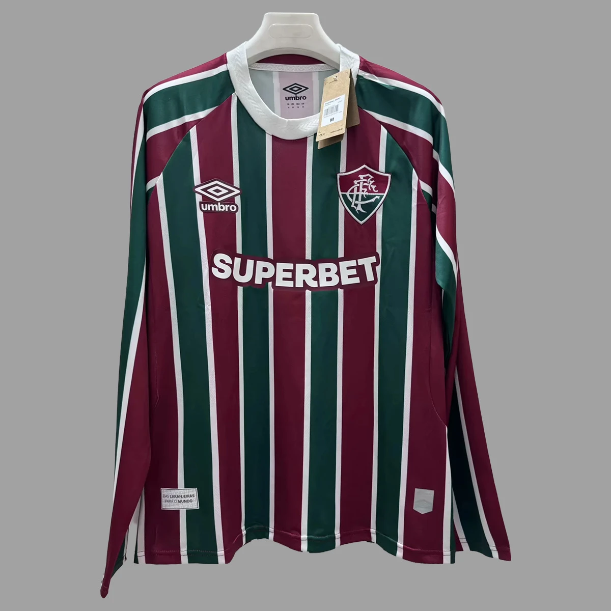 2025 Fluminense Home Long Sleeve Soccer Jersey