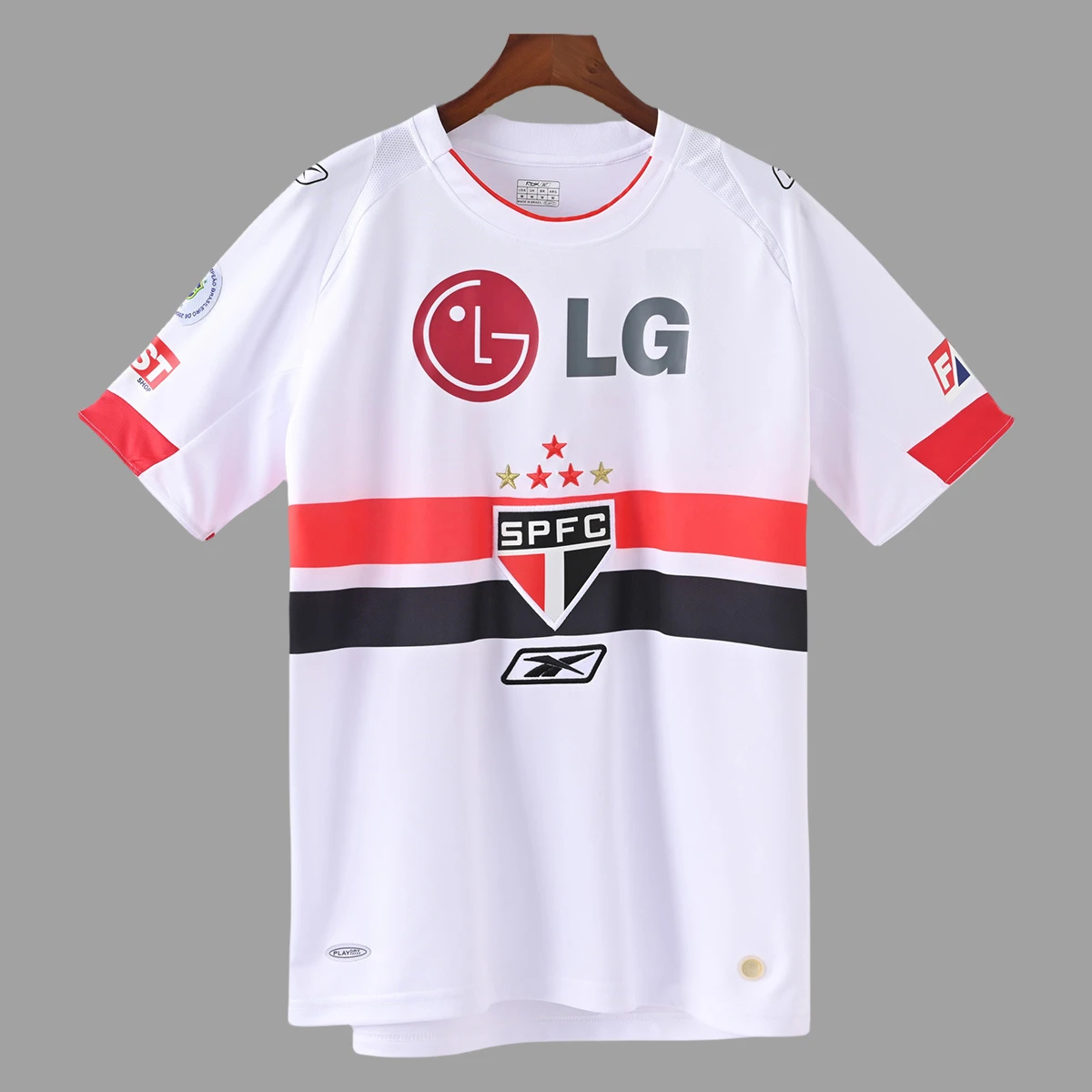 2007 Sao Paulo Home Retro Soccer Jersey