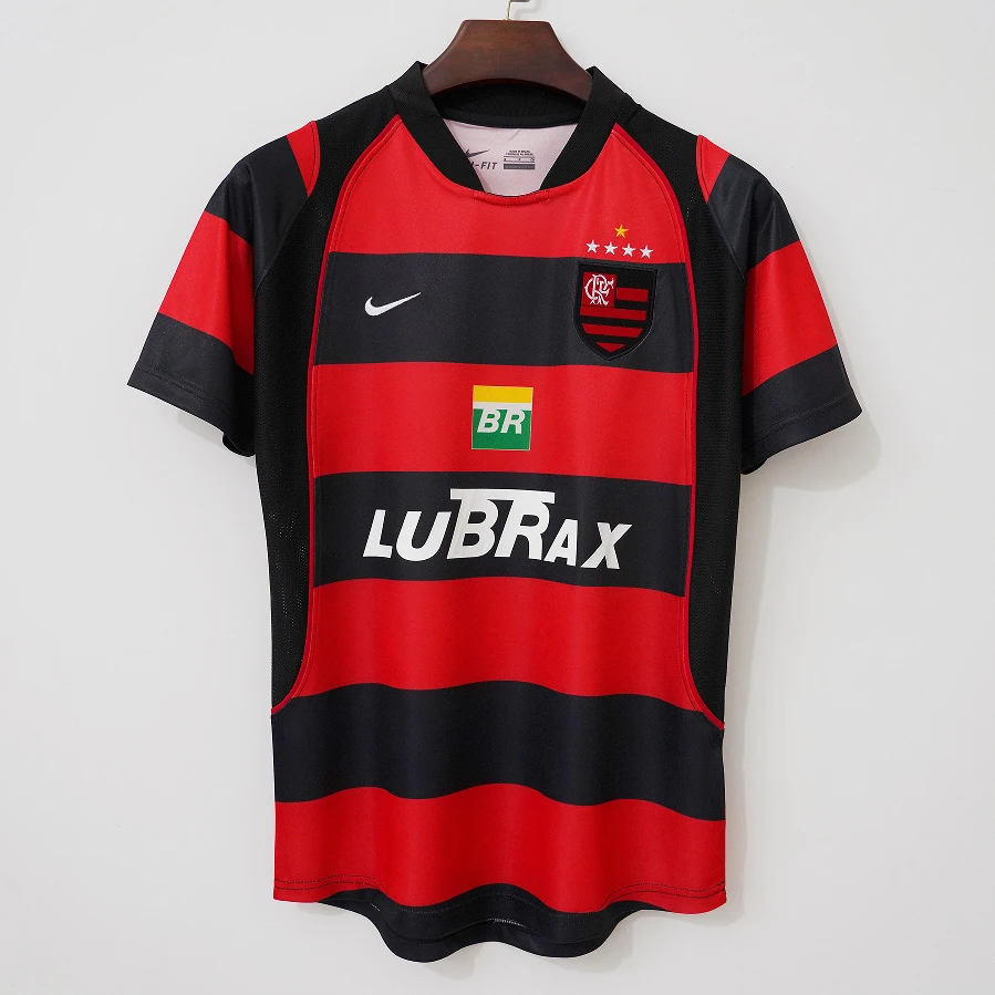 2002 2003 Flamengo Home Retro Soccer Jersey