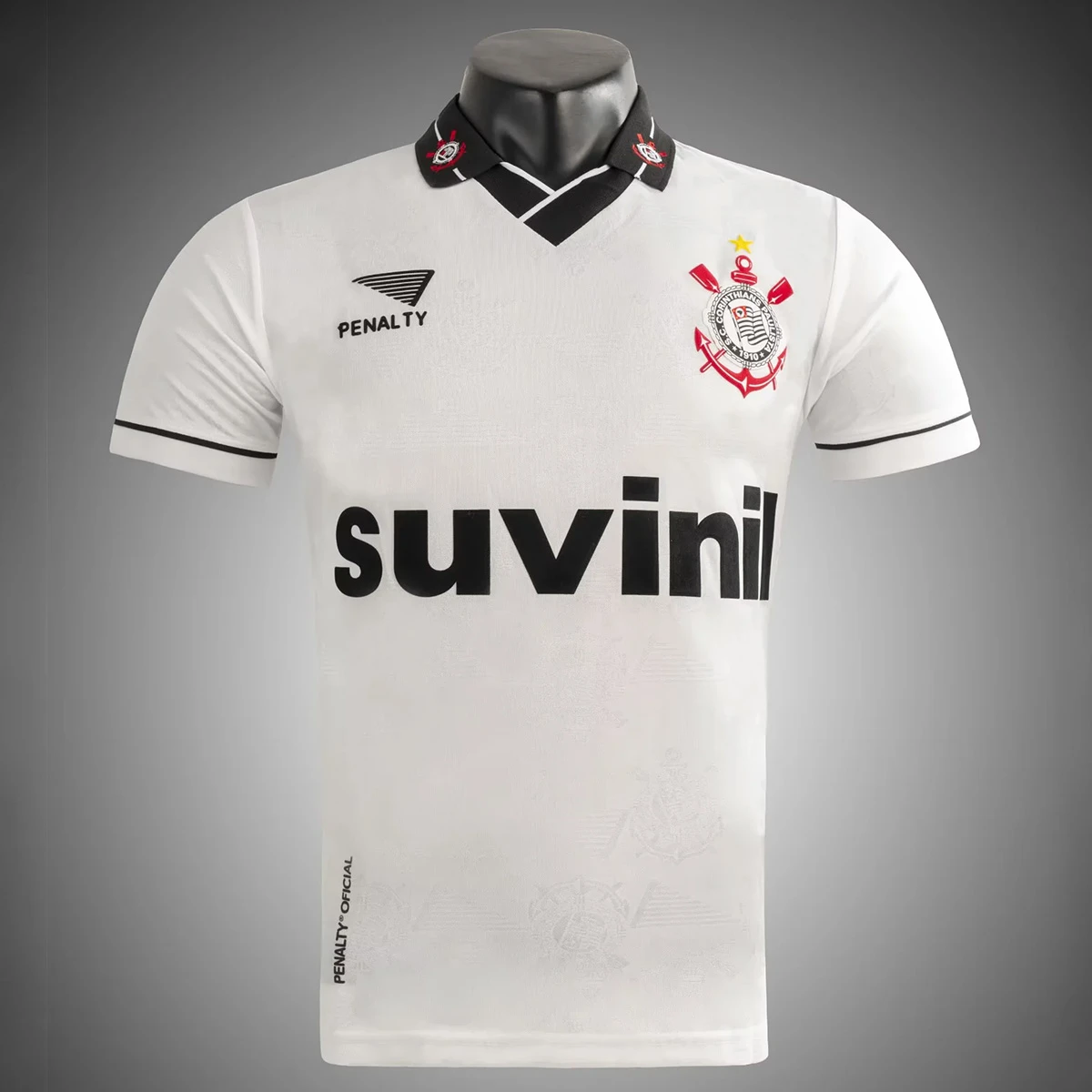 1996 Corinthians Home Retro Soccer Jersey