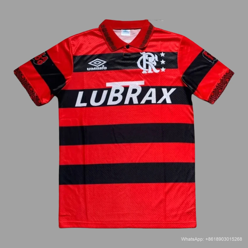 1995 Flamengo Home Retro Soccer Jersey