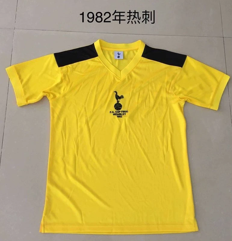 81/82 Tottenham Hotspur FA Cup Final Retro Soccer Jersey